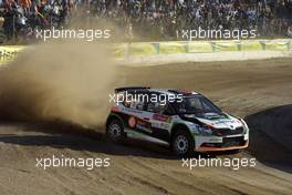 19.05.2017 - PEDRO MEIRELES (PRT) - MÃRIO CASTRO (PRT) SKODA FABIA R5 18-21.05.2017 FIA World Rally Championship 2017, Rd 4, Portugal, Matosinhos, Portugal