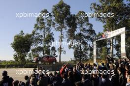 18.05.2017 - Shakedown, StÃ©phane Lefebvre (FRA)-Gabin Moreau (FRA) Citroen DS3, Citroen Total Abu Dhabi WRT 18-21.05.2017 FIA World Rally Championship 2017, Rd 4, Portugal, Matosinhos, Portugal