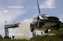 21.05.2017 - Ott Tanak (EAU)-Martin Jarveoja (EST),Ford Fiesta WRC, Mâ€Sport World Rally Team 18-21.05.2017 FIA World Rally Championship 2017, Rd 4, Portugal, Matosinhos, Portugal