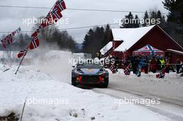 10.02.2017 - Thierry Neuville (BEL)-Nicolas Gilsoul (BEL) Hyundai i20 Coupe WRC, Hyundai Motorsport 09-12.02.2017 FIA World Rally Championship 2017, Rd 2, Sweden, Sweden, Karlstad