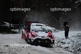 09.02.2017 - Shakedown, Juho Hanninen (FIN)-Kaj Lindstrom (FIN) Toyota Yaris WRC, Toyota Gazoo Racing WRT 09-12.02.2017 FIA World Rally Championship 2017, Rd 2, Sweden, Sweden, Karlstad