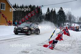 10.02.2017 - Eyvind BRYNILDSEN (NOR) - Anders FREDRIKSSON (SWE) Ford Fiesta R5 Adapta Motorsport AS 09-12.02.2017 FIA World Rally Championship 2017, Rd 2, Sweden, Sweden, Karlstad