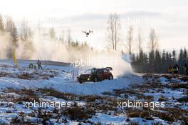11.02.2017 - Kris Meeke (GBR)-Paul Nagle (IRL) Citroen C3 WRC, Citroen Total Abu Dhabi WRT 09-12.02.2017 FIA World Rally Championship 2017, Rd 2, Sweden, Sweden, Karlstad