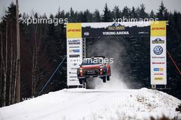 11.02.2017 - Craig Breen (IRL)-Scott Martin (GBR) Citroen C3 WRC, Citroen Total Abu Dhabi WRT 09-12.02.2017 FIA World Rally Championship 2017, Rd 2, Sweden, Sweden, Karlstad