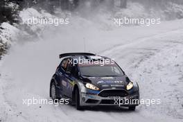 09.02.2017 - Shakedown, Eric Camilli (FRA)-Benjamin Veillas (FRA) Ford Fiesta, Mâ€Sport World Rally Team 09-12.02.2017 FIA World Rally Championship 2017, Rd 2, Sweden, Sweden, Karlstad