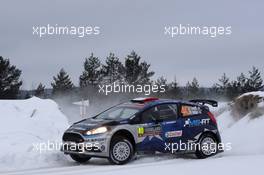 12.02.2017 - Eric Camilli (FRA)-Benjamin Veillas (FRA) Ford Fiesta, Mâ€Sport World Rally Team 09-12.02.2017 FIA World Rally Championship 2017, Rd 2, Sweden, Sweden, Karlstad