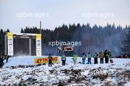 11.02.2017 - StÃƒÂ©phane Lefebvre (FRA)-Gabin Moreau (FRA) Citroen DS3, Citroen Total Abu Dhabi WRT 09-12.02.2017 FIA World Rally Championship 2017, Rd 2, Sweden, Sweden, Karlstad