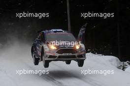 10.02.2017 - Teemu SUNINEN (FIN) - Mikko MARKKULA (FIN) Ford Fiesta R5, MÃ¢â‚¬ÂSport World Rally Team 09-12.02.2017 FIA World Rally Championship 2017, Rd 2, Sweden, Sweden, Karlstad