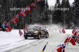 11.02.2017 - Eyvind BRYNILDSEN (NOR) - Anders FREDRIKSSON (SWE) Ford Fiesta R5 Adapta Motorsport AS 09-12.02.2017 FIA World Rally Championship 2017, Rd 2, Sweden, Sweden, Karlstad