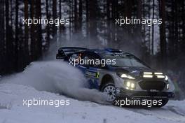 10.02.2017 - Ott Tanak (EAU)-Martin Jarveoja (EST),Ford Fiesta WRC, MÃ¢â‚¬ÂSport World Rally Team 09-12.02.2017 FIA World Rally Championship 2017, Rd 2, Sweden, Sweden, Karlstad