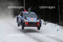 10.02.2017 - Hayden Paddon (NZL)-John Kennard (NZL) Hyundai i20 Coupe WRC, Hyundai Motorsport 09-12.02.2017 FIA World Rally Championship 2017, Rd 2, Sweden, Sweden, Karlstad