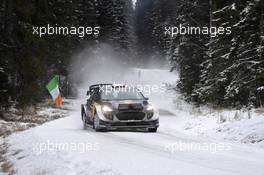 09.02.2017 - Shakedown, SÃ©bastien Ogier (FRA)-Julien Ingrassia (FRA) Ford Fiesta WRC, Mâ€Sport World Rally Team 09-12.02.2017 FIA World Rally Championship 2017, Rd 2, Sweden, Sweden, Karlstad
