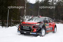 10.02.2017 - Kris Meeke (GBR)-Paul Nagle (IRL) Citroen C3 WRC, Citroen Total Abu Dhabi WRT 09-12.02.2017 FIA World Rally Championship 2017, Rd 2, Sweden, Sweden, Karlstad