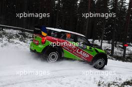 09.02.2017 - Shakedown, Valeriy Gorban (UKR)-Sergei Larens (EST) BMWâ€Mini John Cooper Works, Eurolamp World Rally Team 09-12.02.2017 FIA World Rally Championship 2017, Rd 2, Sweden, Sweden, Karlstad