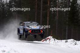 10.02.2017 - Thierry Neuville (BEL)-Nicolas Gilsoul (BEL) Hyundai i20 Coupe WRC, Hyundai Motorsport 09-12.02.2017 FIA World Rally Championship 2017, Rd 2, Sweden, Sweden, Karlstad