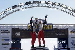 12.02.2017 - 1st place Jari-Matti Latvala (FIN)-Miikka Anttila (FIN) Toyota Yaris WRC, Toyota Gazo Racing WRT 09-12.02.2017 FIA World Rally Championship 2017, Rd 2, Sweden, Sweden, Karlstad