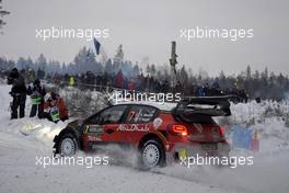 11.02.2017 - Kris Meeke (GBR)-Paul Nagle (IRL) Citroen C3 WRC, Citroen Total Abu Dhabi WRT 09-12.02.2017 FIA World Rally Championship 2017, Rd 2, Sweden, Sweden, Karlstad
