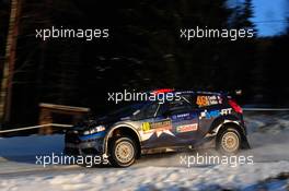 11.02.2017 - Eric Camilli (FRA)-Benjamin Veillas (FRA) Ford Fiesta, MÃ¢â‚¬ÂSport World Rally Team 09-12.02.2017 FIA World Rally Championship 2017, Rd 2, Sweden, Sweden, Karlstad