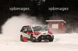 12.02.2017 - Jari-Matti Latvala (FIN)-Miikka Anttila (FIN) Toyota Yaris WRC, Toyota Gazoo Racing WRT 09-12.02.2017 FIA World Rally Championship 2017, Rd 2, Sweden, Sweden, Karlstad
