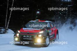 12.02.2017 - Craig Breen (IRL)-Scott Martin (GBR) Citroen C3 WRC, Citroen Total Abu Dhabi WRT 09-12.02.2017 FIA World Rally Championship 2017, Rd 2, Sweden, Sweden, Karlstad