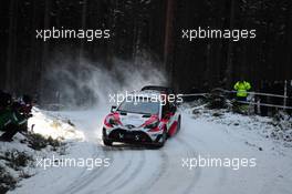 09.02.2017 - Shakedown, Jari-Matti Latvala (FIN)-Miikka Anttila (FIN) Toyota Yaris WRC, Toyota Gazoo Racing WRT 09-12.02.2017 FIA World Rally Championship 2017, Rd 2, Sweden, Sweden, Karlstad