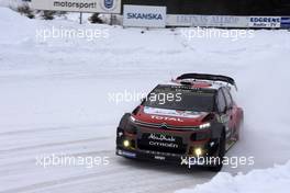 12.02.2017 - Kris Meeke (GBR)-Paul Nagle (IRL) Citroen C3 WRC, Citroen Total Abu Dhabi WRT 09-12.02.2017 FIA World Rally Championship 2017, Rd 2, Sweden, Sweden, Karlstad