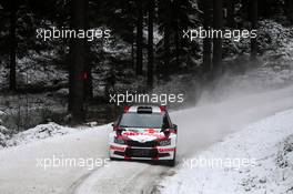 09.02.2017 - Shakedown, Henning Solberg (NOR)- Ilka Minor (AUT) Ford Fiesta RS WRC 09-12.02.2017 FIA World Rally Championship 2017, Rd 2, Sweden, Sweden, Karlstad