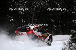 10.02.2017 - Hiroki ARAI (JPN) - Glenn MACNEALL (AUS) Ford Fiesta R5, Tommi MÃƒÂ¤kinen Racing 09-12.02.2017 FIA World Rally Championship 2017, Rd 2, Sweden, Sweden, Karlstad