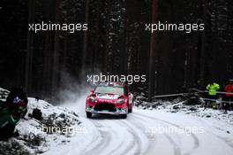 09.02.2017 - Shakedown, StÃ©phane Lefebvre (FRA)-Gabin Moreau (FRA) Citroen DS3, Citroen Total Abu Dhabi WRT 09-12.02.2017 FIA World Rally Championship 2017, Rd 2, Sweden, Sweden, Karlstad