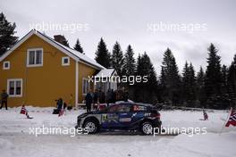 10.02.2017 - Ott Tanak (EAU)-Martin Jarveoja (EST),Ford Fiesta WRC, MÃ¢â‚¬ÂSport World Rally Team 09-12.02.2017 FIA World Rally Championship 2017, Rd 2, Sweden, Sweden, Karlstad