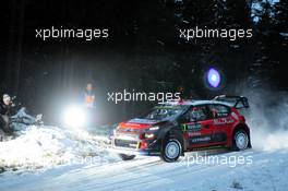 09.02.2017 - Shakedown, Kris Meeke (GBR)-Paul Nagle (IRL) Citroen C3 WRC, Citroen Total Abu Dhabi WRT 09-12.02.2017 FIA World Rally Championship 2017, Rd 2, Sweden, Sweden, Karlstad