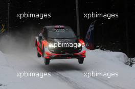 10.02.2017 - Mads Ostberg (NOR)-Ola Floene (NOR) Ford Fiesta WRC, MÃ¢â‚¬ÂSport World Rally Team 09-12.02.2017 FIA World Rally Championship 2017, Rd 2, Sweden, Sweden, Karlstad