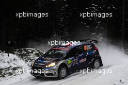 09.02.2017 - Shakedown, Eric Camilli (FRA)-Benjamin Veillas (FRA) Ford Fiesta, Mâ€Sport World Rally Team 09-12.02.2017 FIA World Rally Championship 2017, Rd 2, Sweden, Sweden, Karlstad