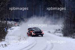 11.02.2017 - Mads Ostberg (NOR)-Ola Floene (NOR) Ford Fiesta WRC, MÃ¢â‚¬ÂSport World Rally Team 09-12.02.2017 FIA World Rally Championship 2017, Rd 2, Sweden, Sweden, Karlstad
