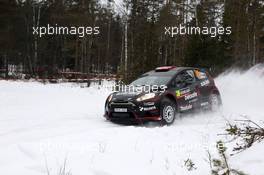 10.02.2017 - Eyvind BRYNILDSEN (NOR) - Anders FREDRIKSSON (SWE) Ford Fiesta R5 Adapta Motorsport AS 09-12.02.2017 FIA World Rally Championship 2017, Rd 2, Sweden, Sweden, Karlstad