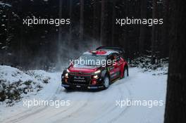 09.02.2017 - Shakedown, Craig Breen (IRL)-Scott Martin (GBR) Citroen C3 WRC, Citroen Total Abu Dhabi WRT 09-12.02.2017 FIA World Rally Championship 2017, Rd 2, Sweden, Sweden, Karlstad