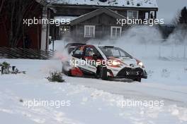 10.02.2017 - Jari-Matti Latvala (FIN)-Miikka Anttila (FIN) Toyota Yaris WRC, Toyota Gazoo Racing WRT 09-12.02.2017 FIA World Rally Championship 2017, Rd 2, Sweden, Sweden, Karlstad