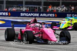Fabienne Wohlwend (LIE) CortDAO Racing W Series Team. 02.10.2022. W Series, Rd 6, Marina Bay Street Circuit, Singapore, Race Day.