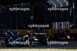 Lewis Hamilton (GBR) Mercedes AMG F1 W14. 02.04.2023. Formula 1 World Championship, Rd 3, Australian Grand Prix, Albert Park, Melbourne, Australia, Race Day.