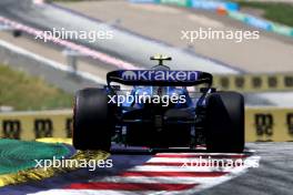 Logan Sargeant (USA) Williams Racing FW45. 30.06.2023. Formula 1 World Championship, Rd 10, Austrian Grand Prix, Spielberg, Austria, Qualifying Day.