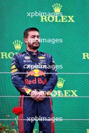 Phil Turner (GBR) Red Bull Racing Chief Mechanic on the podium. 02.07.2023. Formula 1 World Championship, Rd 10, Austrian Grand Prix, Spielberg, Austria, Race Day.