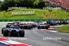 Logan Sargeant (USA) Williams Racing FW45 at the start of the race. 02.07.2023. Formula 1 World Championship, Rd 10, Austrian Grand Prix, Spielberg, Austria, Race Day.
