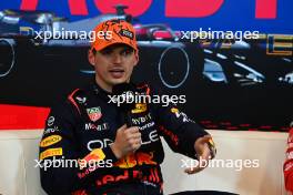 Max Verstappen (NLD) Red Bull Racing in the post Sprint FIA Press Conference. 01.07.2023. Formula 1 World Championship, Rd 10, Austrian Grand Prix, Spielberg, Austria, Sprint Day.