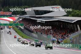 Drivers' parade. 02.07.2023. Formula 1 World Championship, Rd 10, Austrian Grand Prix, Spielberg, Austria, Race Day.