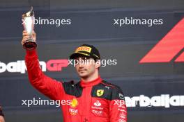 3rd place Charles Leclerc (MON) Ferrari. 30.04.2023. Formula 1 World Championship, Rd 4, Azerbaijan Grand Prix, Baku Street Circuit, Azerbaijan, Race Day.