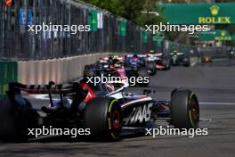 Kevin Magnussen (DEN) Haas VF-23 off track. 30.04.2023. Formula 1 World Championship, Rd 4, Azerbaijan Grand Prix, Baku Street Circuit, Azerbaijan, Race Day.