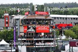 Circuit atmosphere - timing tower. 28.07.2023. Formula 1 World Championship, Rd 13, Belgian Grand Prix, Spa Francorchamps, Belgium, Qualifying Day.