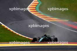 Fernando Alonso (ESP) Aston Martin F1 Team AMR23. 28.07.2023. Formula 1 World Championship, Rd 13, Belgian Grand Prix, Spa Francorchamps, Belgium, Qualifying Day.