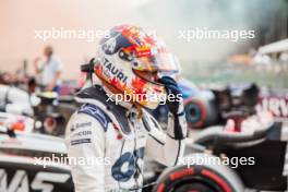 Yuki Tsunoda (JPN) AlphaTauri in parc ferme. 30.07.2023. Formula 1 World Championship, Rd 13, Belgian Grand Prix, Spa Francorchamps, Belgium, Race Day.