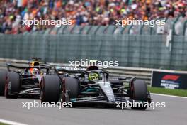 Lewis Hamilton (GBR) Mercedes AMG F1 W14. 30.07.2023. Formula 1 World Championship, Rd 13, Belgian Grand Prix, Spa Francorchamps, Belgium, Race Day.